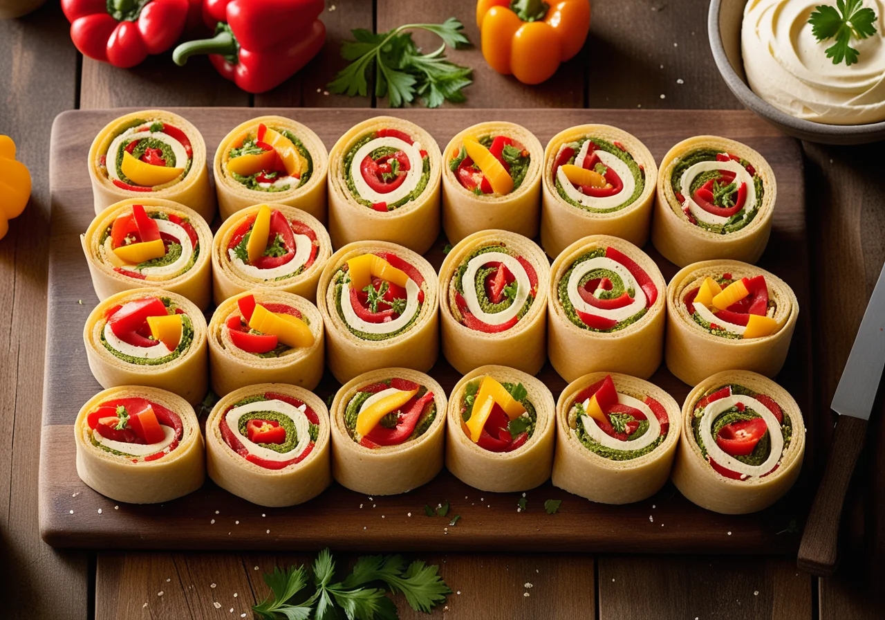 Wrap Rolls with Cream Cheese Filling