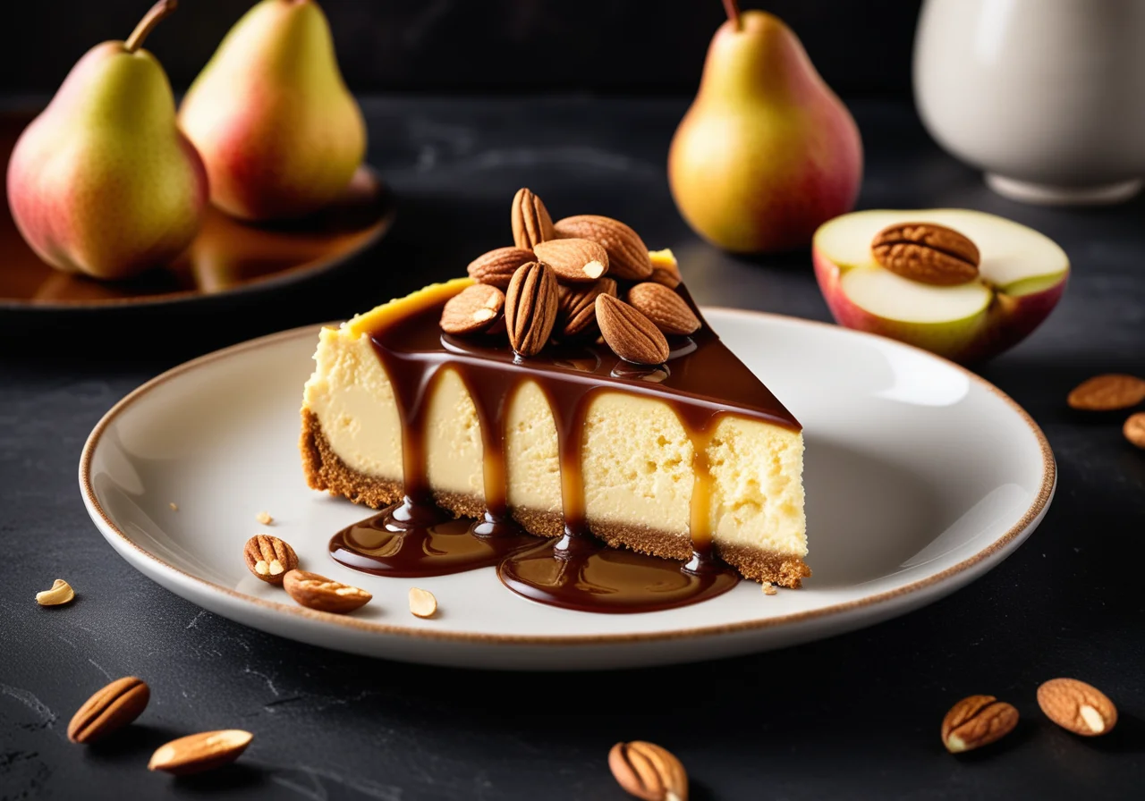 Cheesecake with Caramel