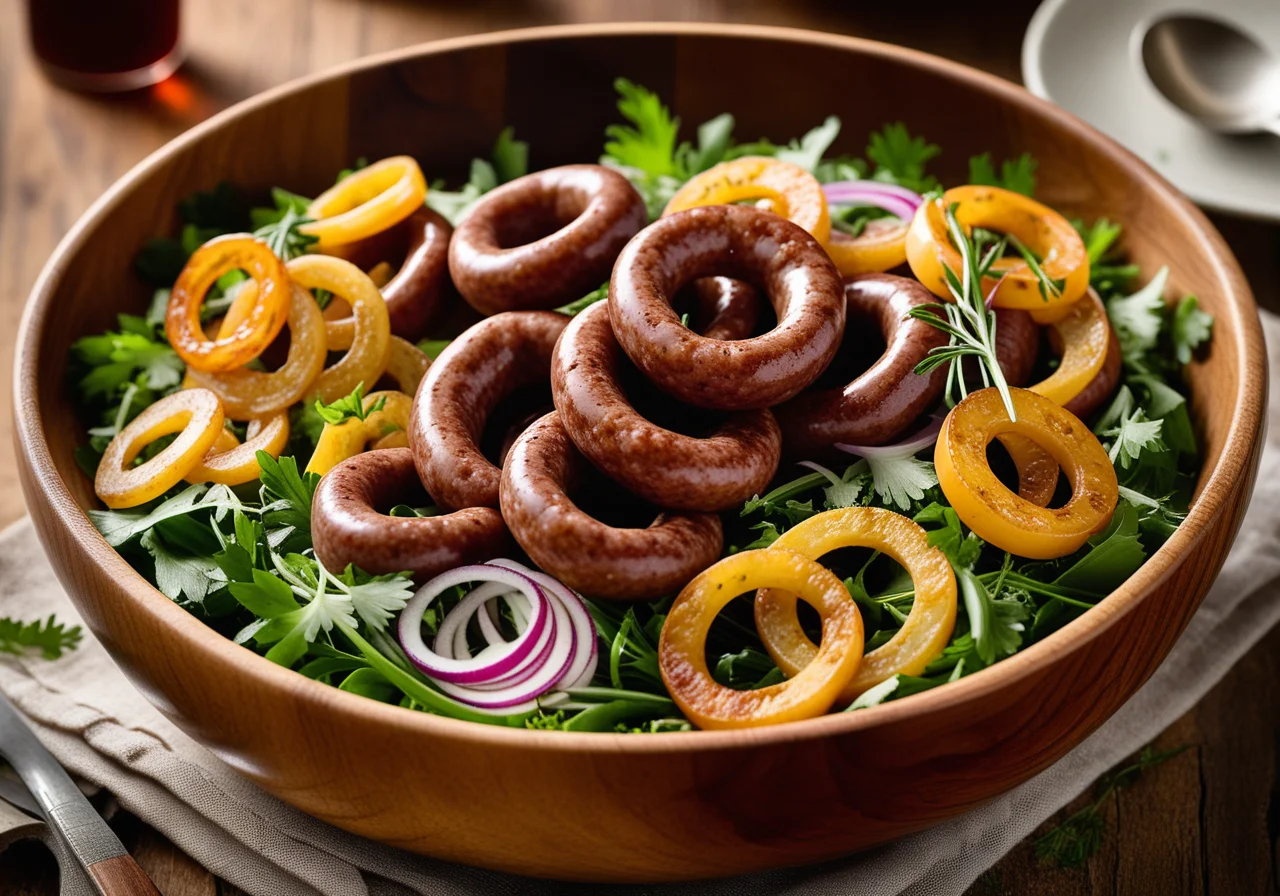 Bavarian-Style Sausage Salad
