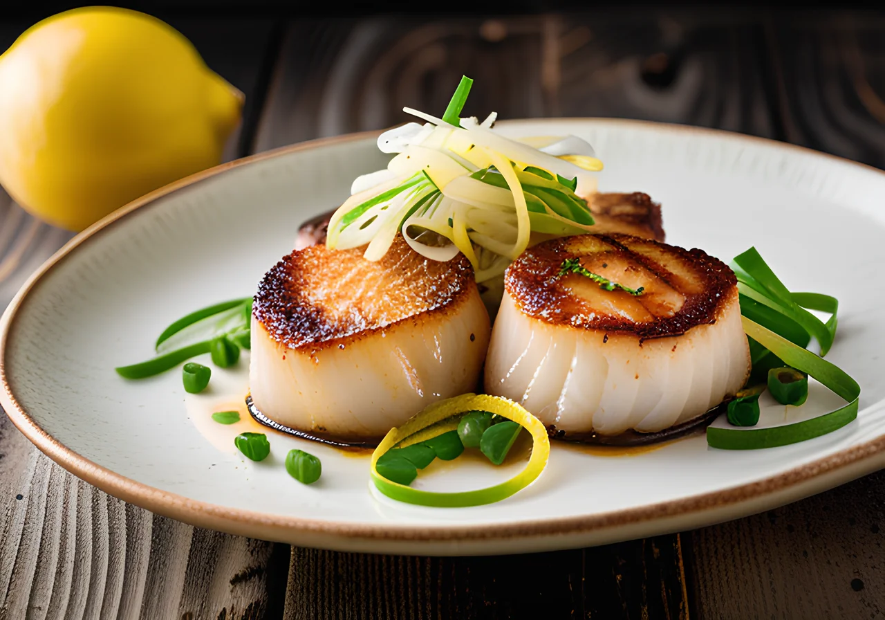 Pan-Seared Scallops