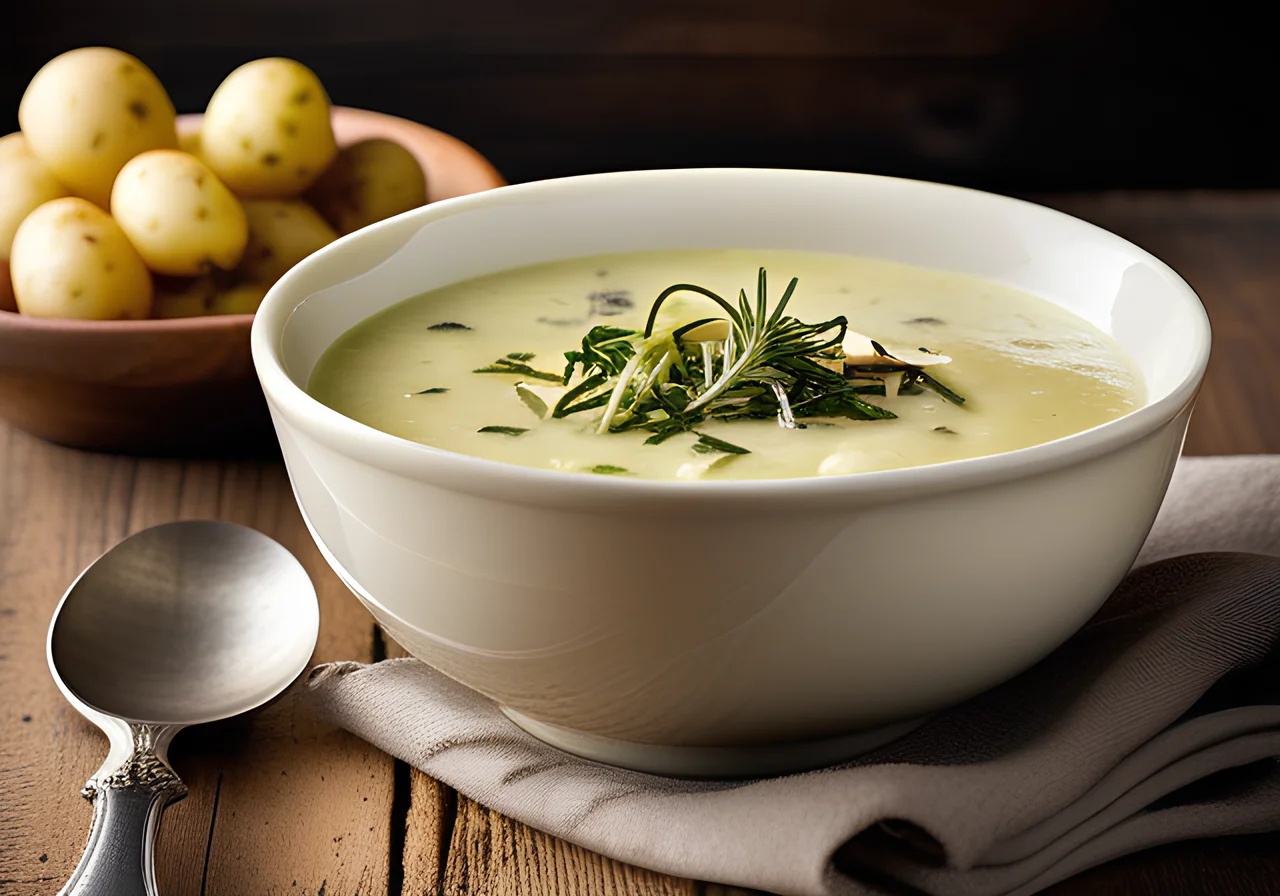 Potato Soup with Zucchini