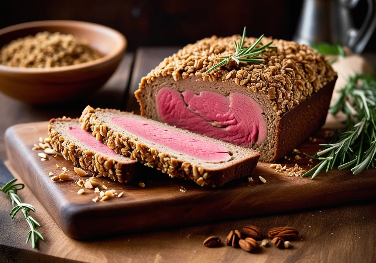 Lamb with Bread Crust