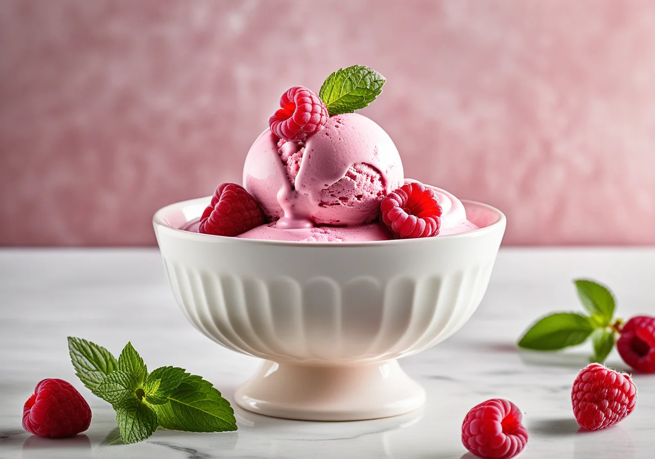 Berry Yogurt Ice Cream