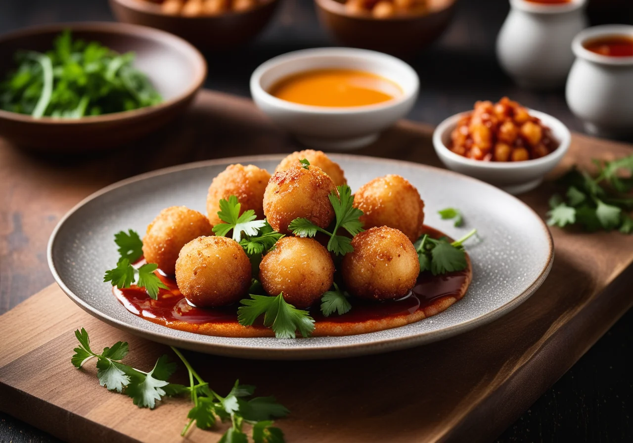 Bean Shrimp Balls
