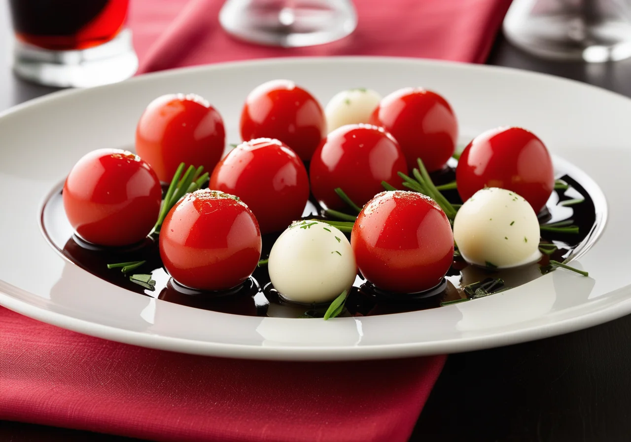 Tomato-Mozzarella Balls