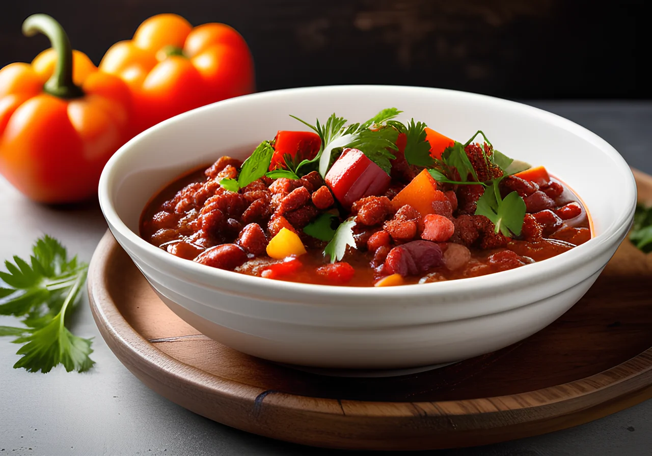 Chili sin Carne with Soybeans
