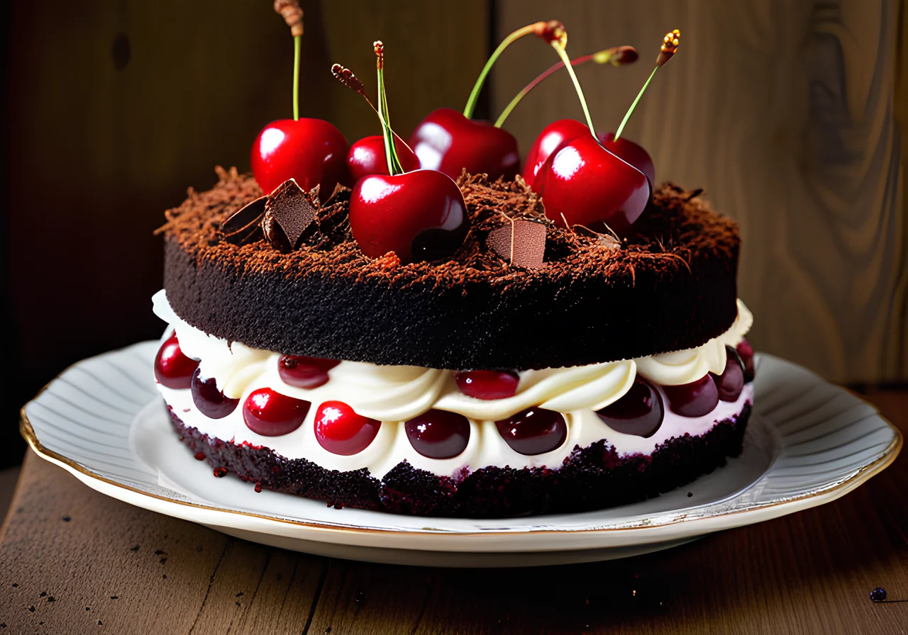 Black Forest Cherry Cake