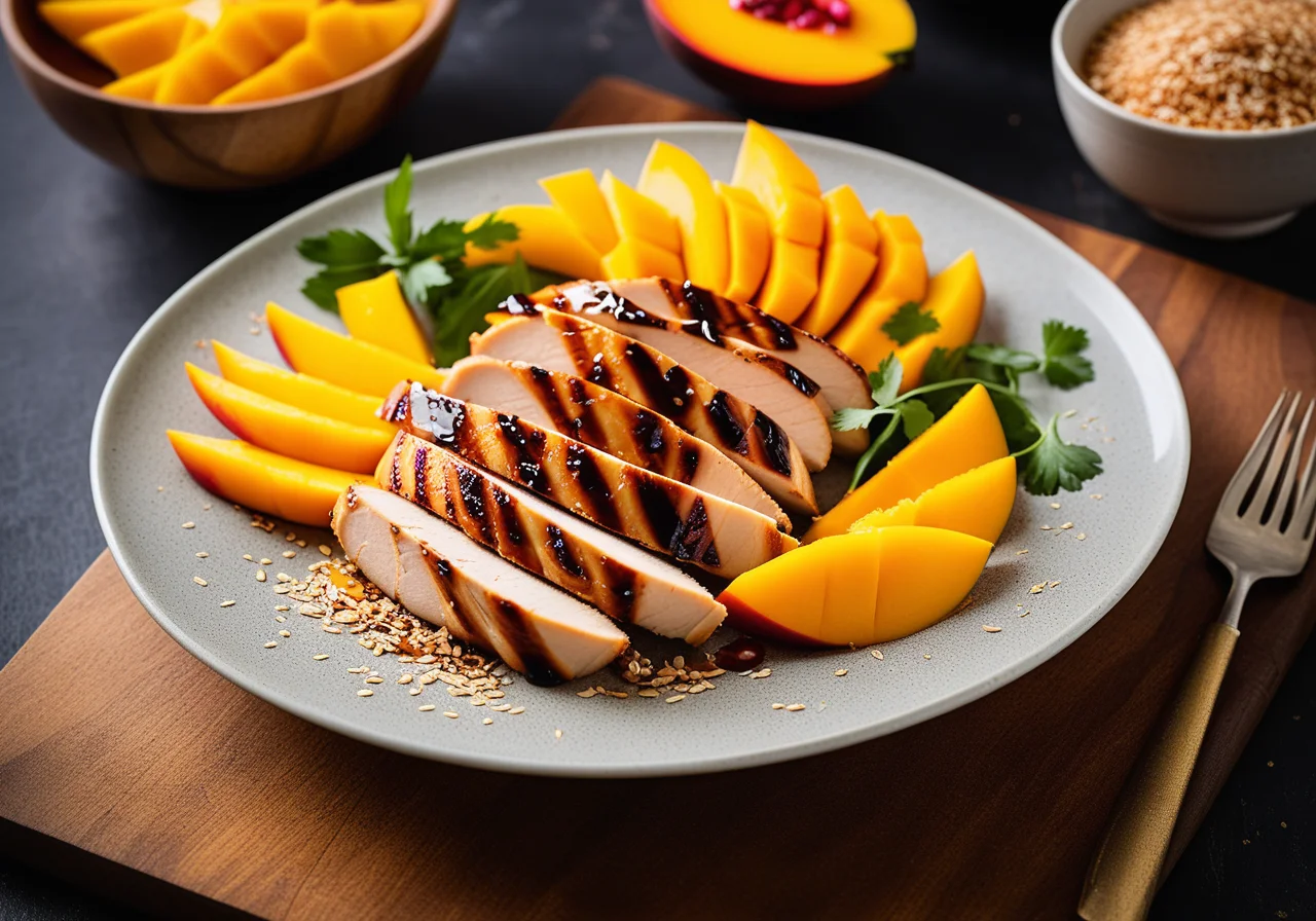 Chicken Breast with Mango