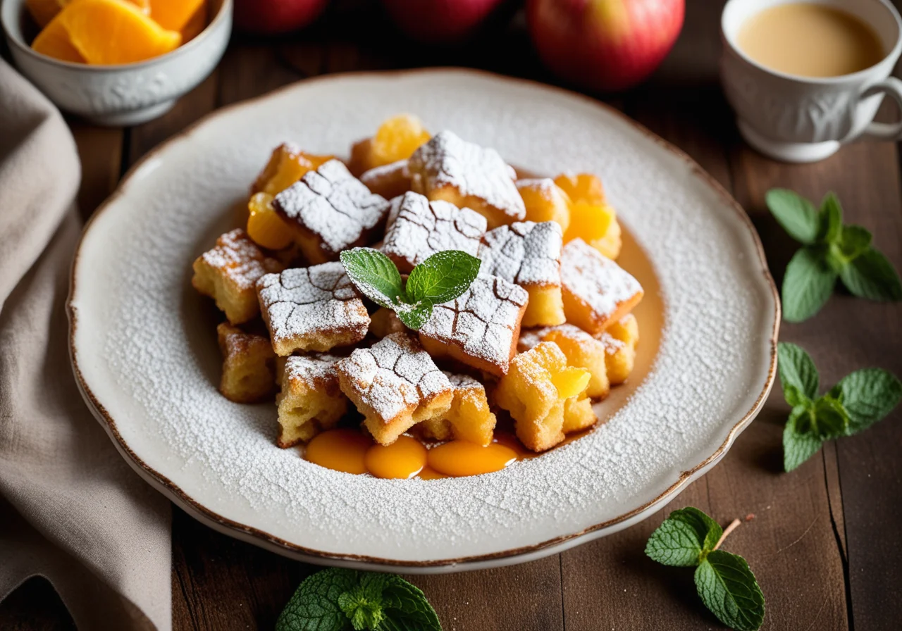 Kaiserschmarrn with Apple Sauce