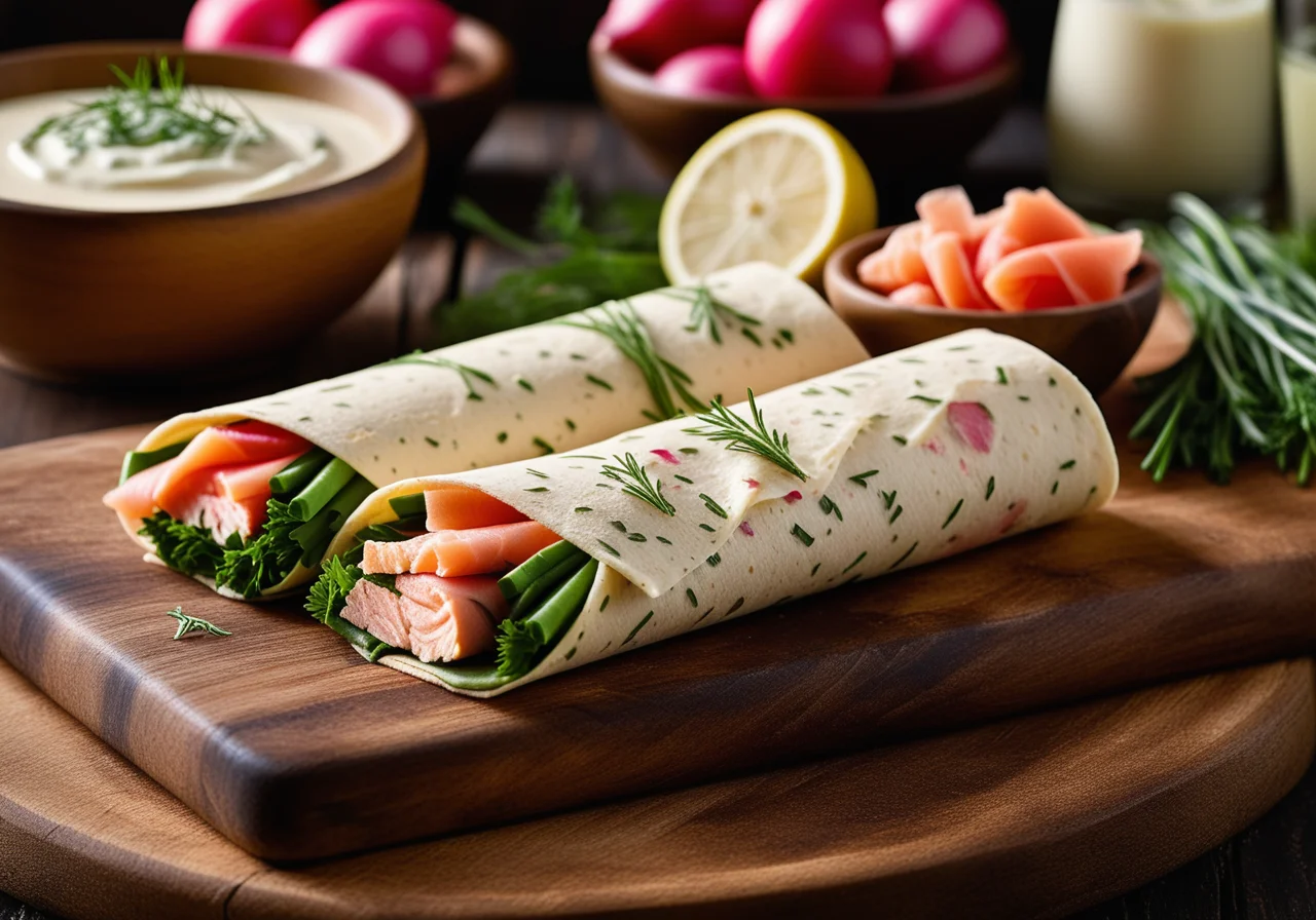 Salmon Wraps