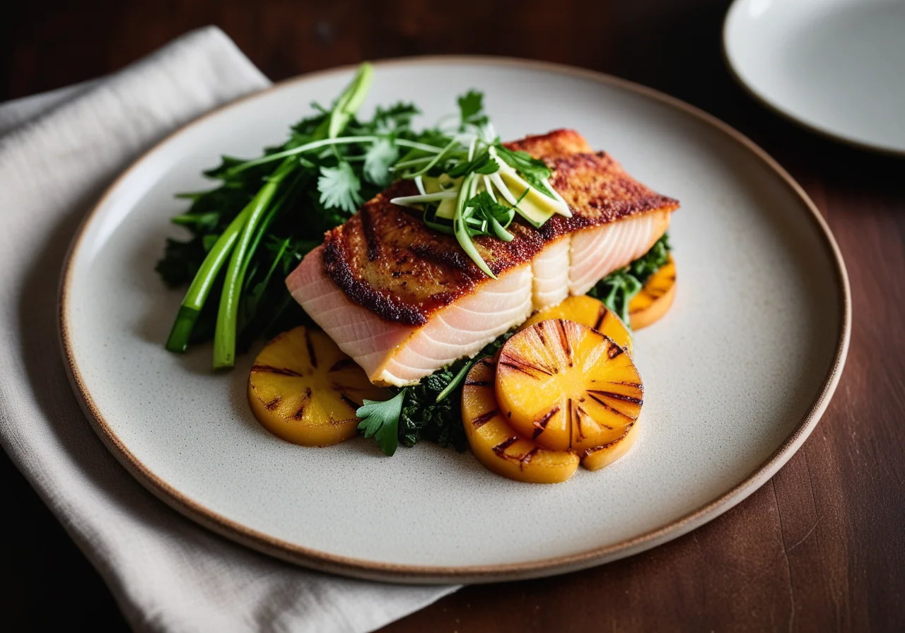 Red Snapper with Sweet Potato Crust