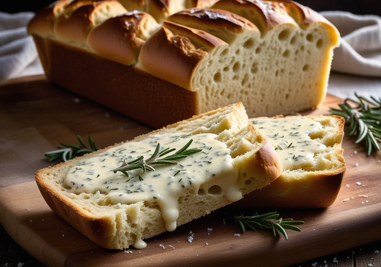 Yeast Bread with Cheese Filling