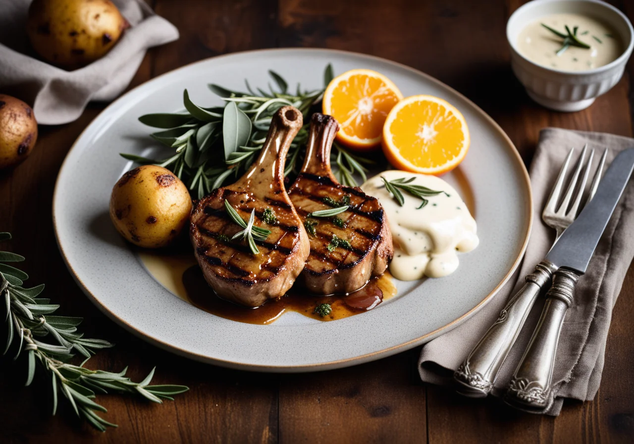 Grilled Veal Skewers