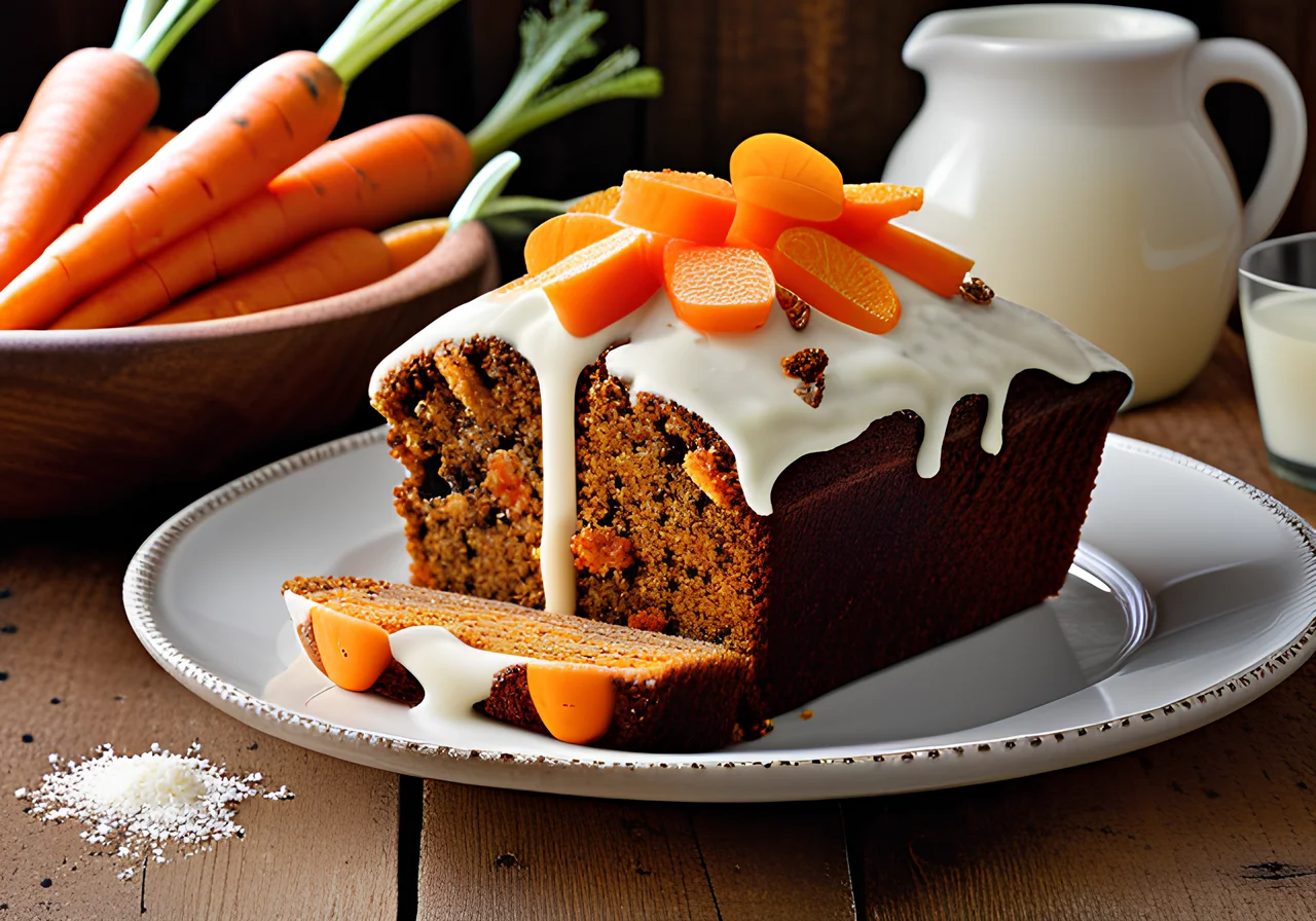 Carrot Cake with Cream Cheese Topping