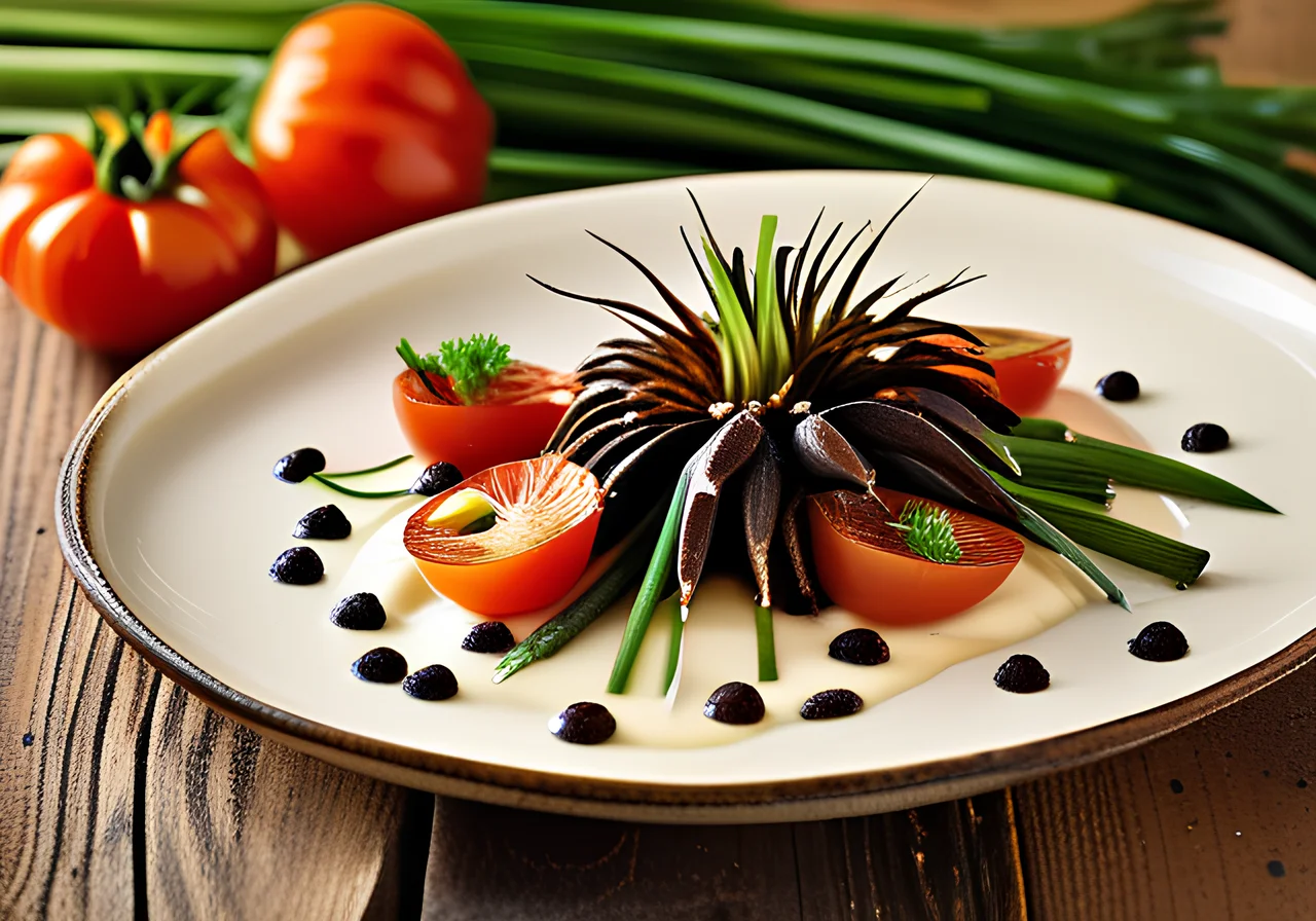 Black Salsify with Creamy Sauce