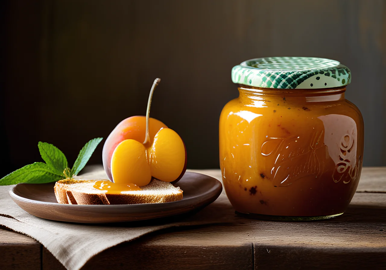 Plum Preserves with Pumpkin