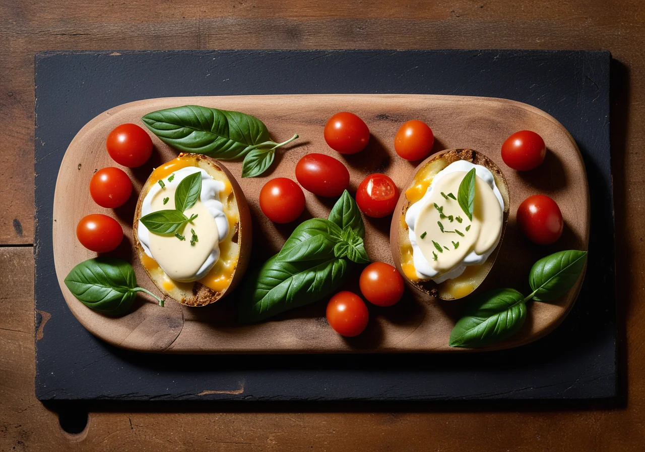 Baked Potatoes with Jarlsberg