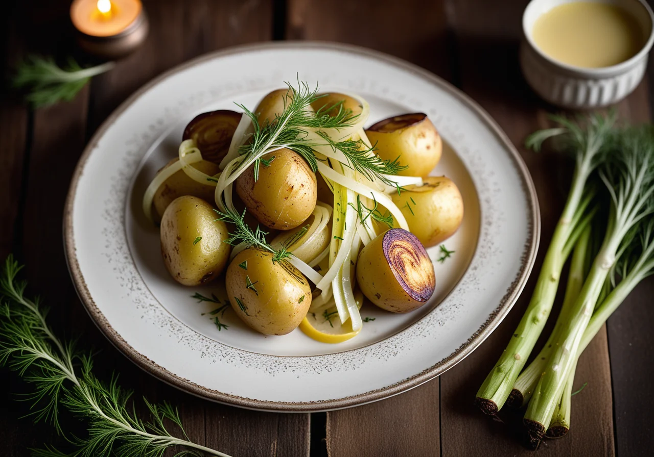 Fennel with Potatoes