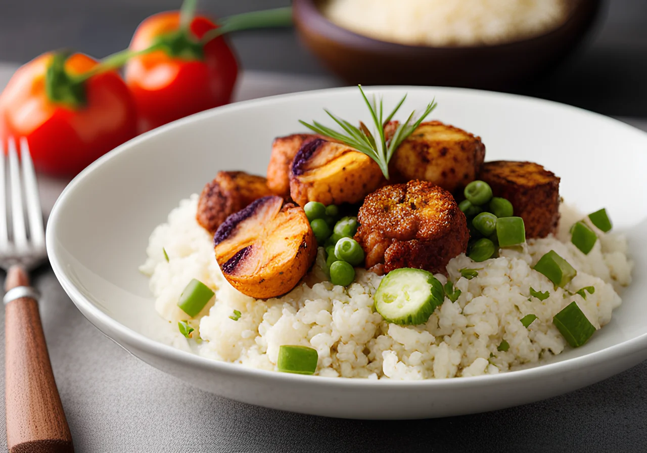 Cauliflower Rice Pilaw