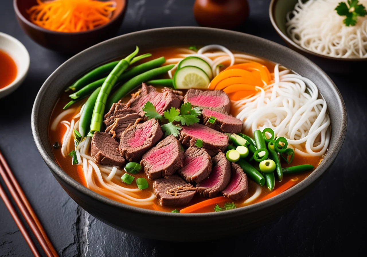 Spicy Thai-Style Beef Soup