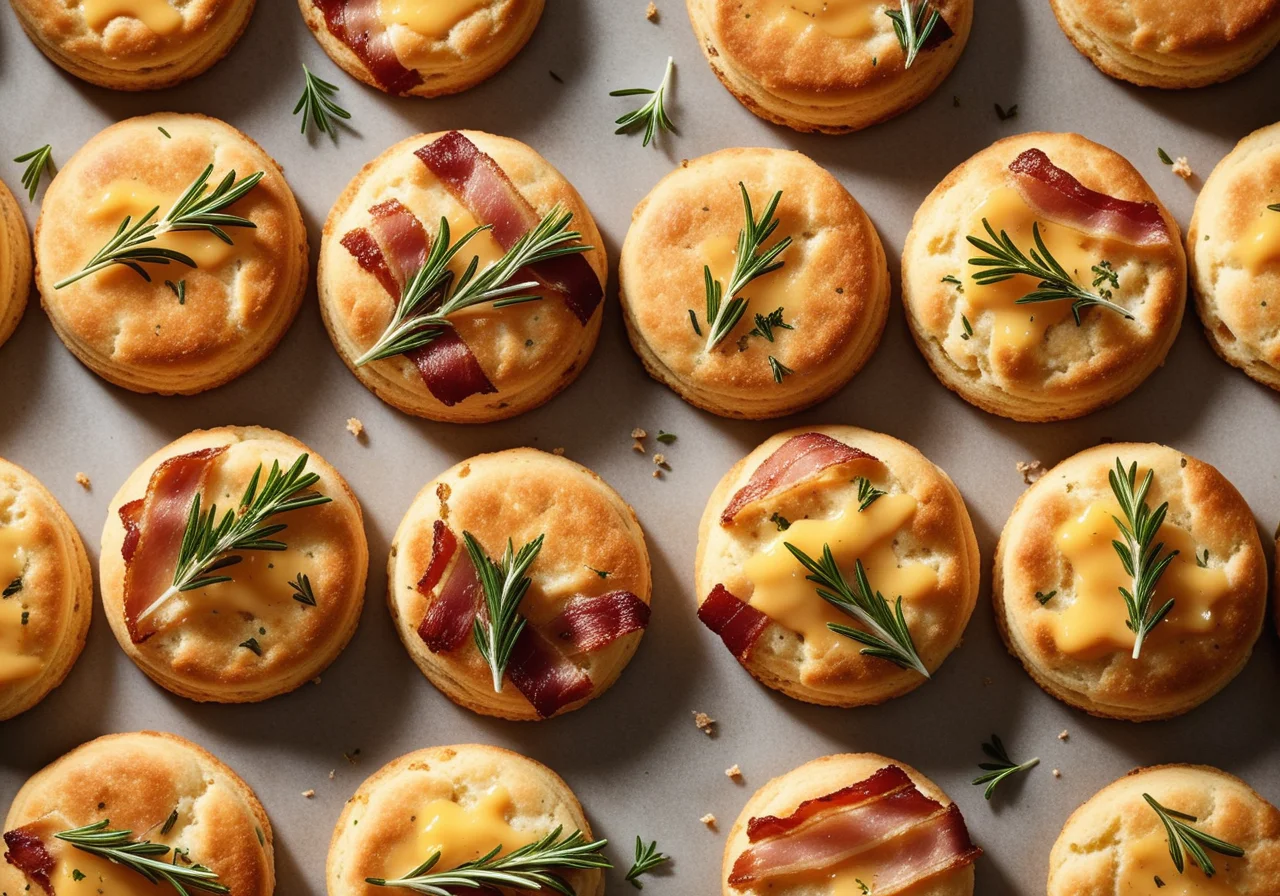 Bacon Cheese Biscotti