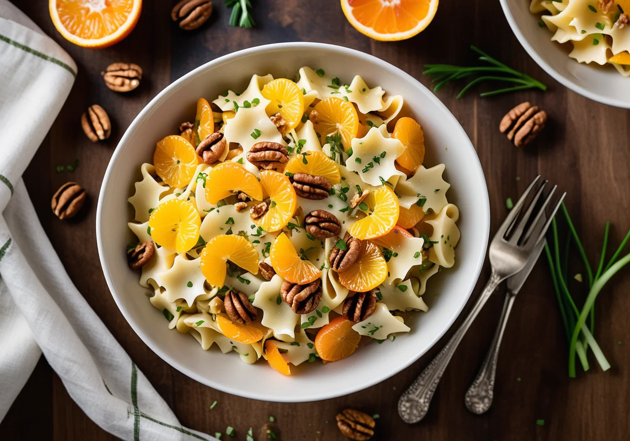Farfalle Salad with Nuts