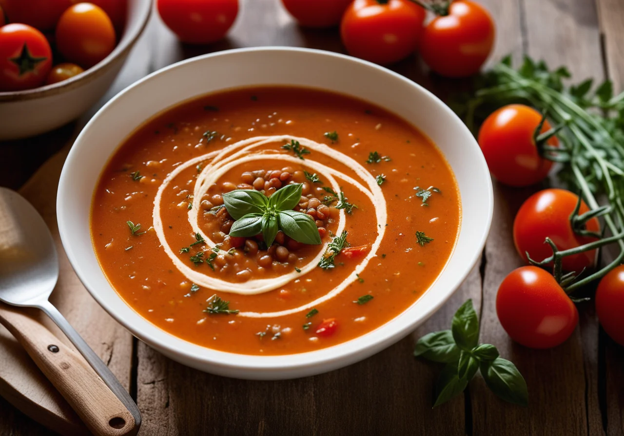 Lentil Tomato Soup