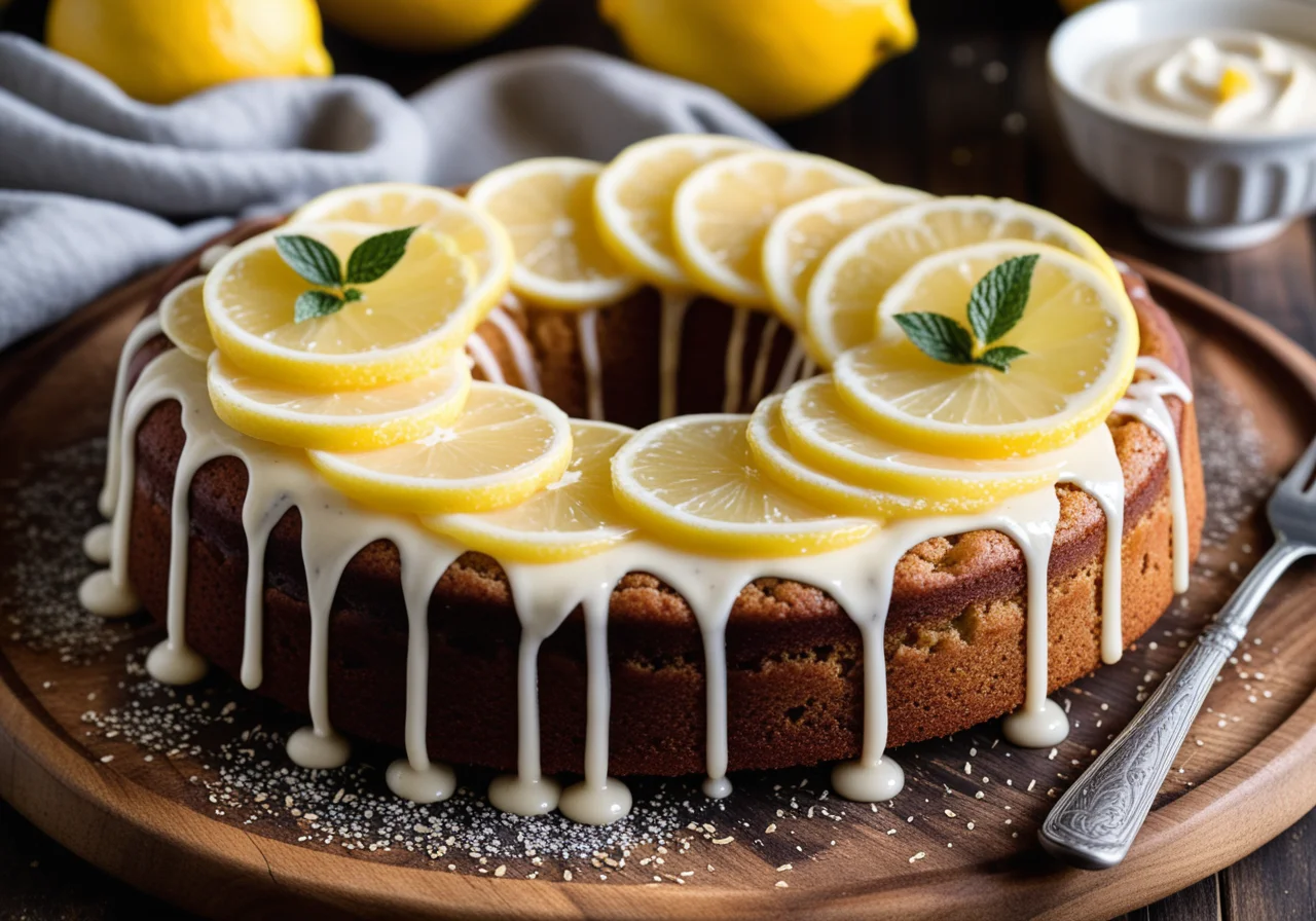 Lemon Poppyseed Cake