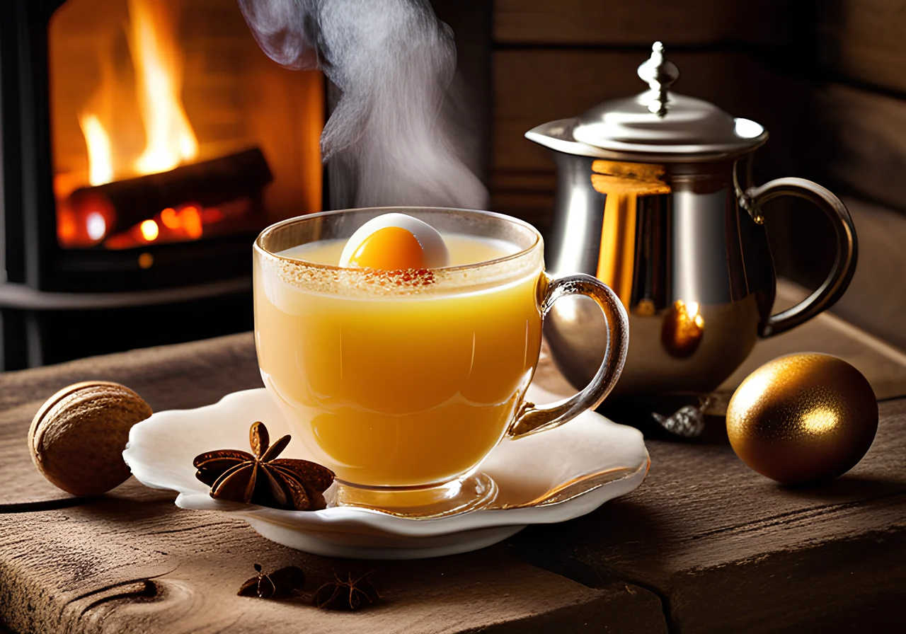 Egg Punch with Whisky
