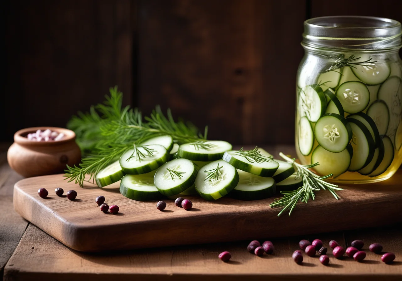 Pickled Herring Without Cream
