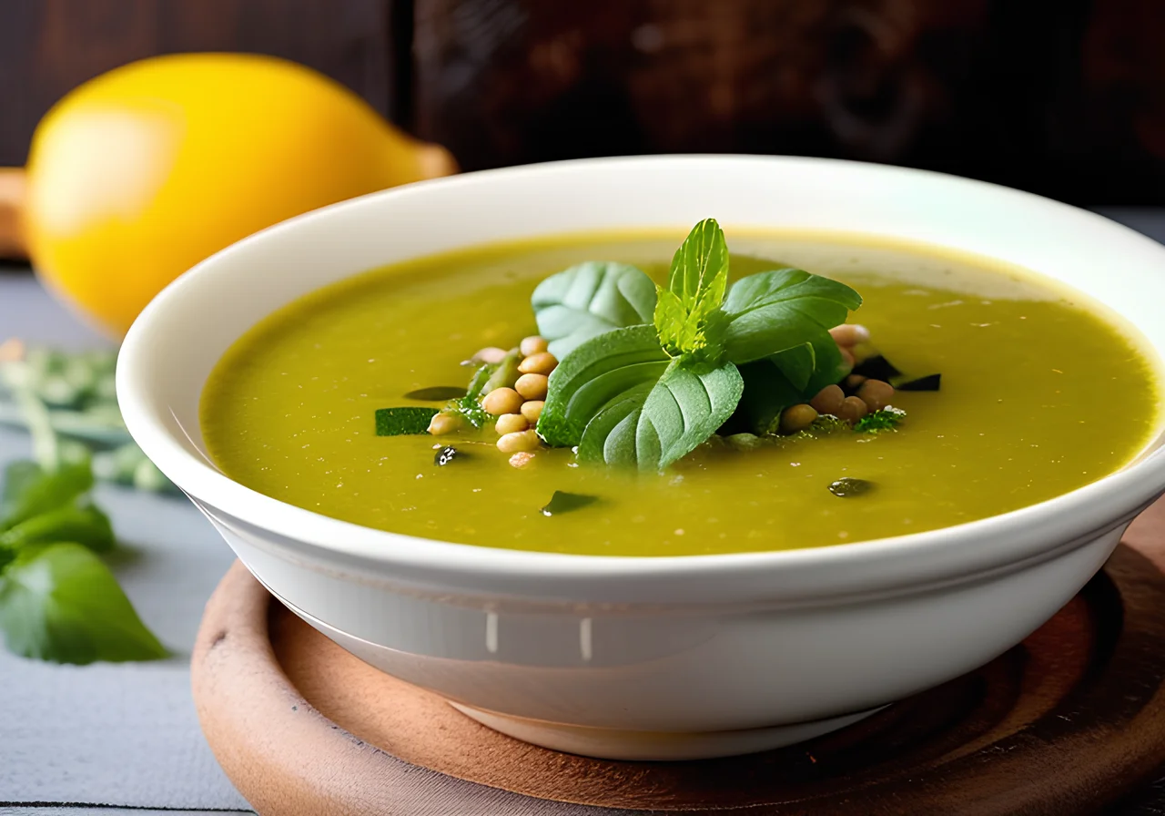 Moroccan-Style Pea Soup