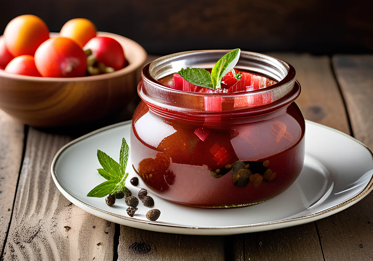 Rhubarb Onion Chutney