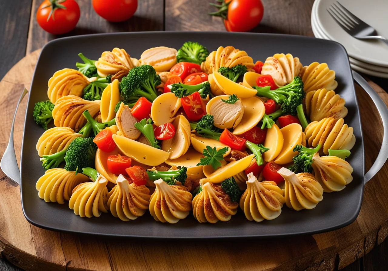 Chicken Pasta Stir Fry