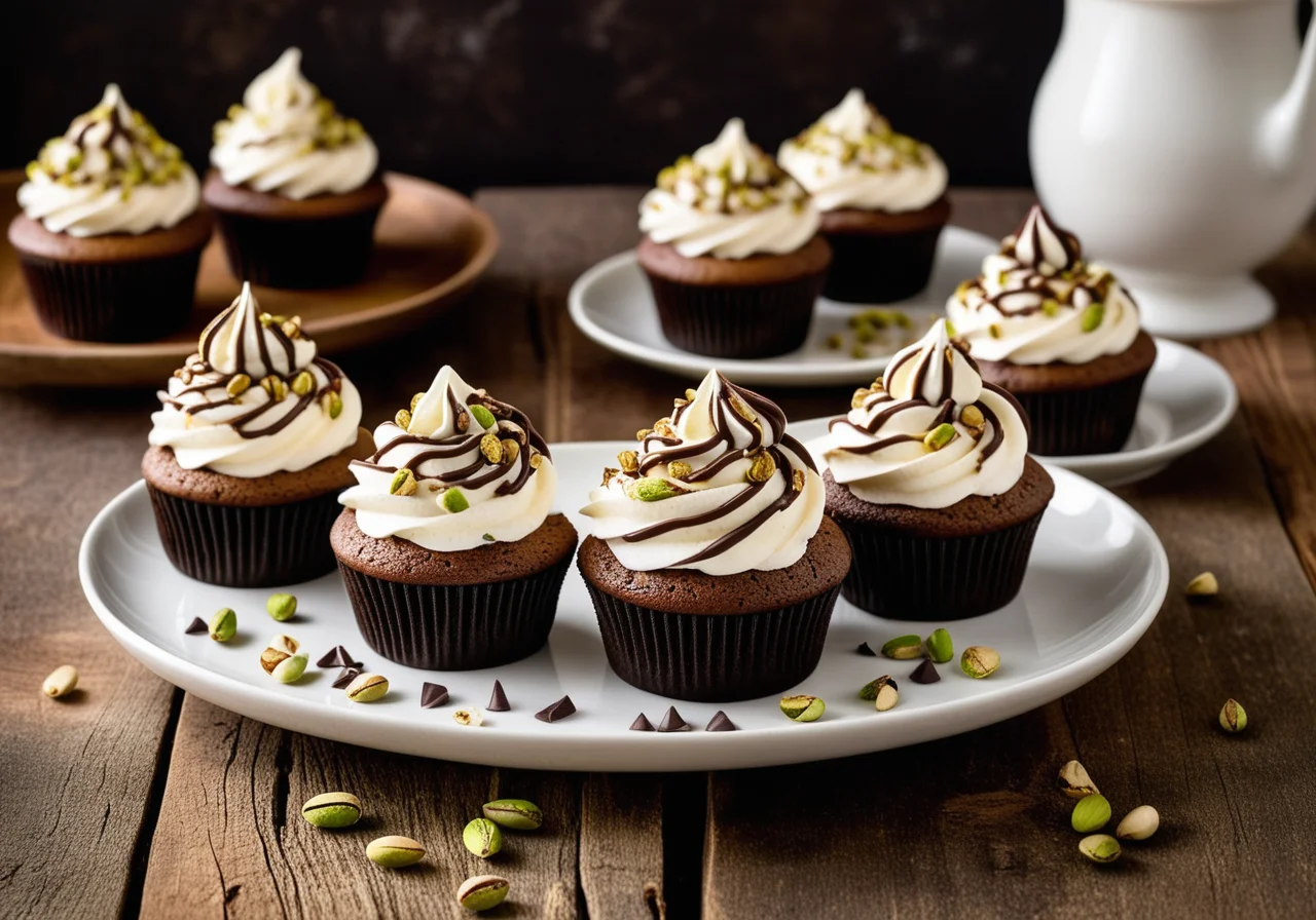 Cupcakes with Marshmallow Cream