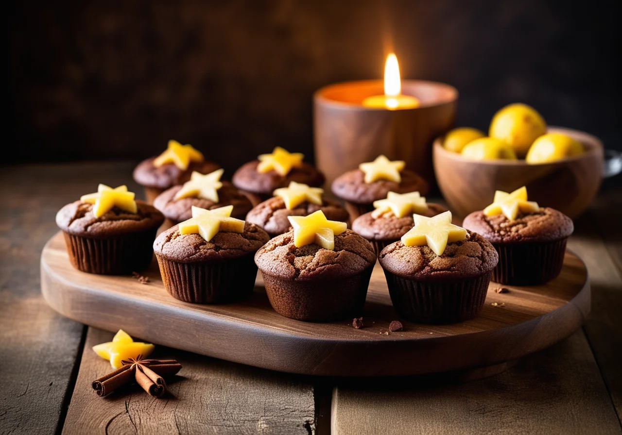 Chocolate Spice Muffins