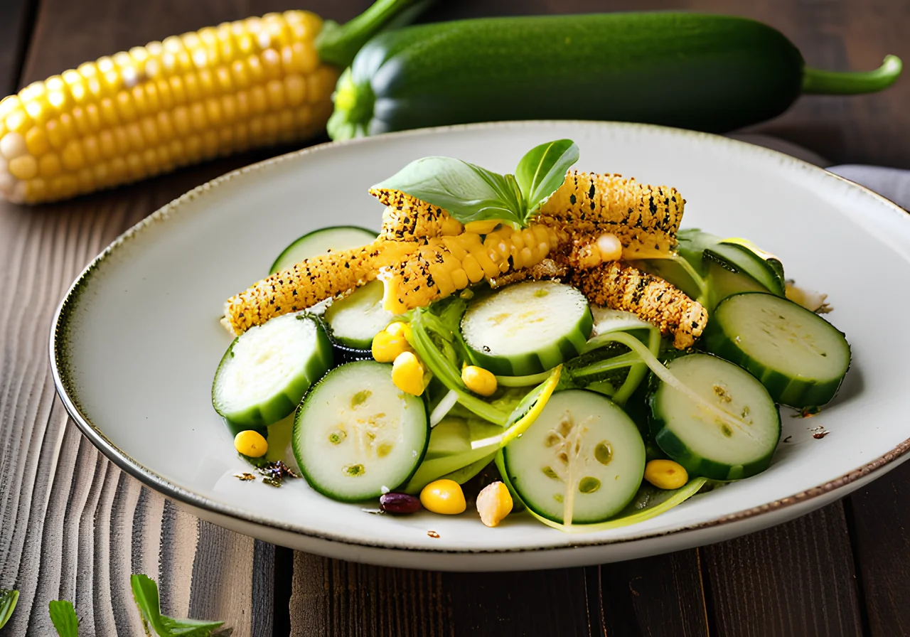Zucchini Corn Salad