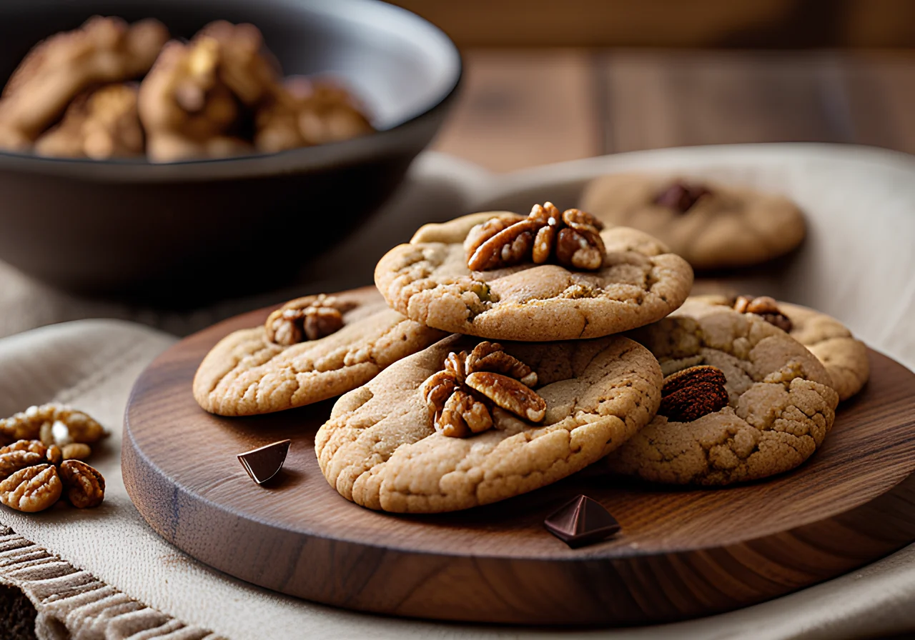 Chili Walnut Cookies
