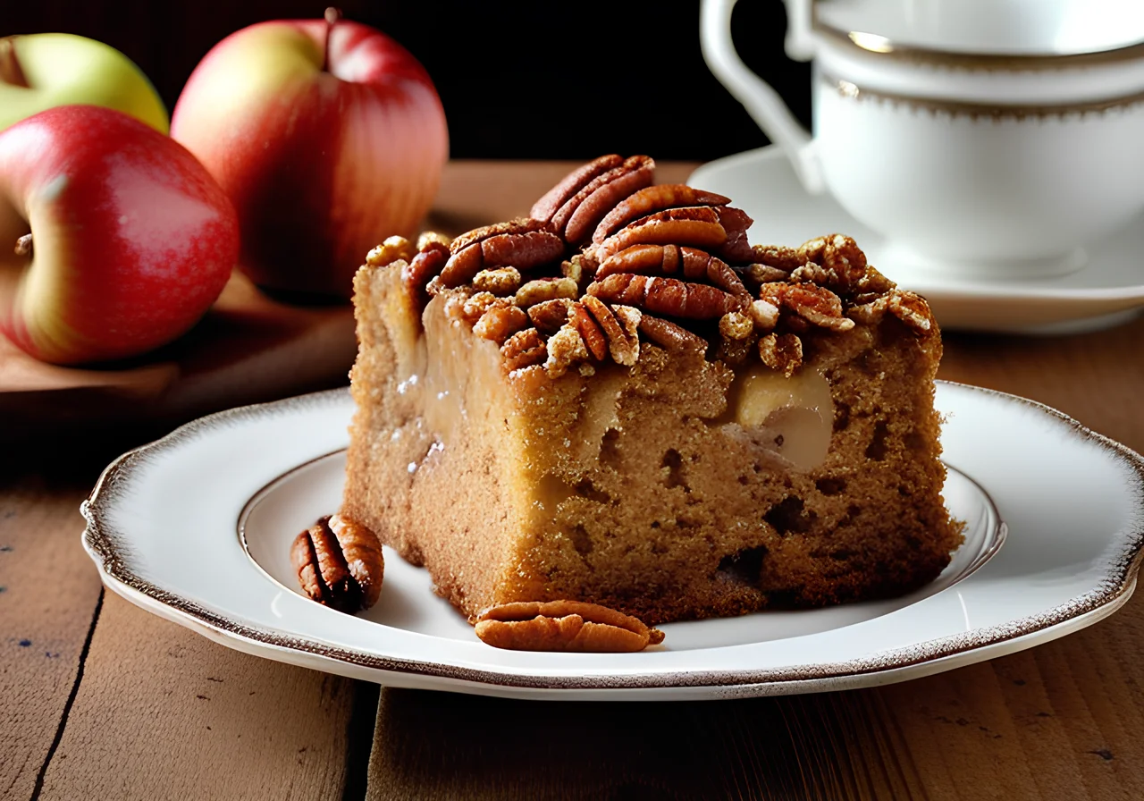 Apple-Pecan Cake