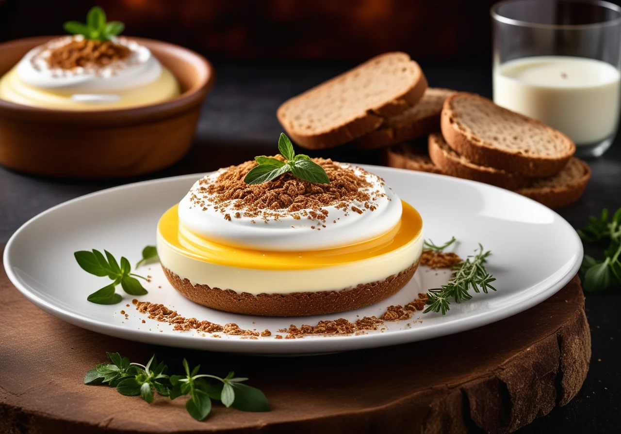 Spicy Layered Quark Cream