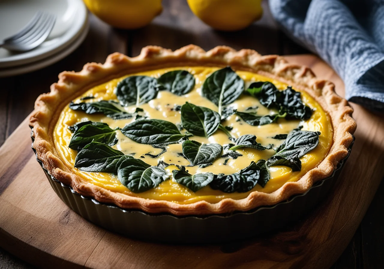 Mangold Quiche