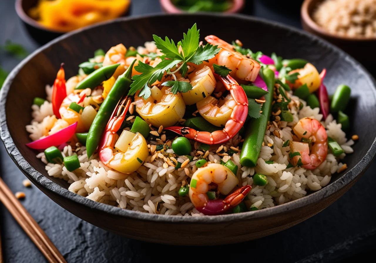 Thai-Style Vegetable Rice