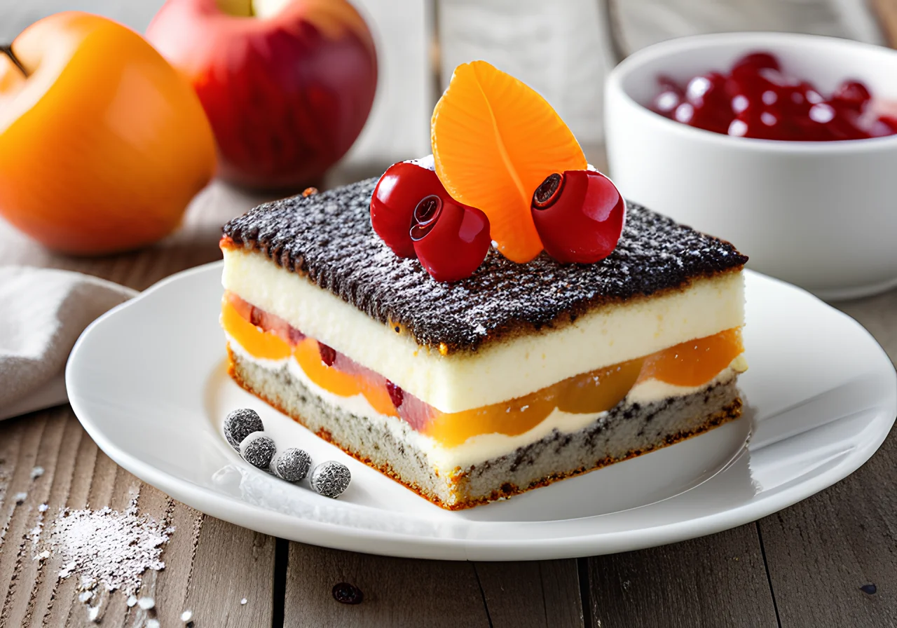 Poppy Seed Rosehip Slices