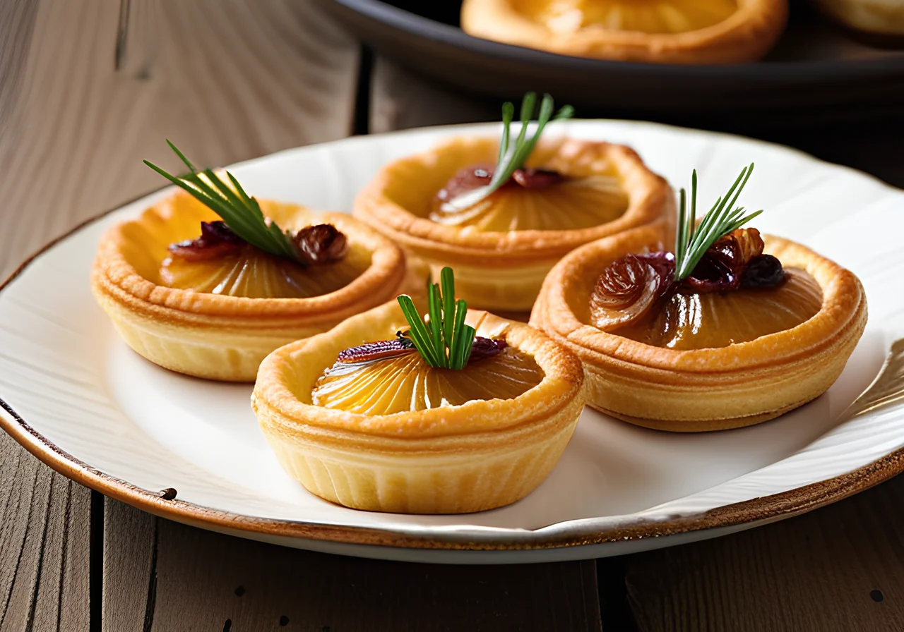 Goat Cheese Bites with Caramelized Onion