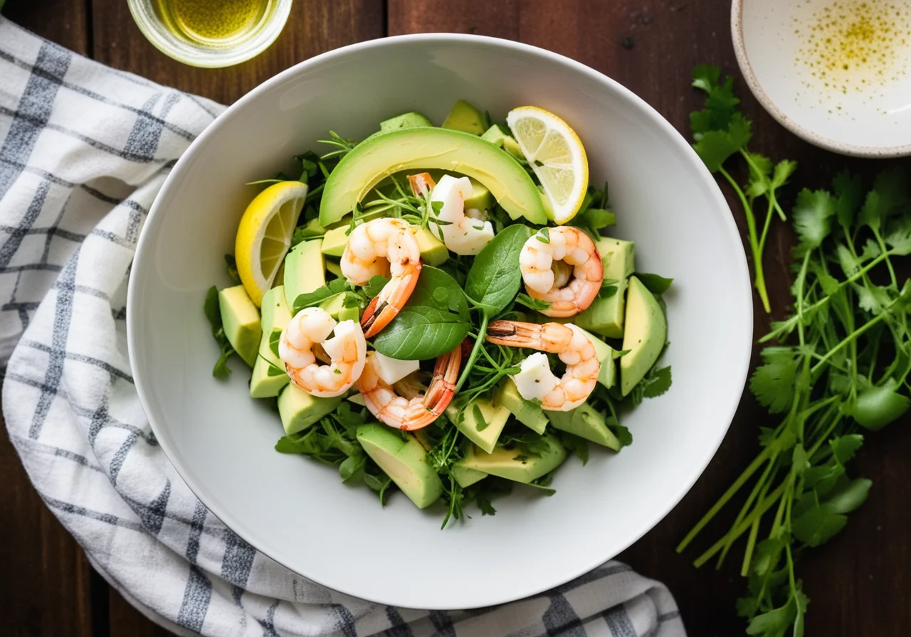 Avocado Shrimp Salad