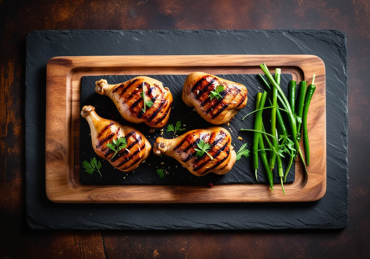 Grilled Chicken Thai Style with Lemongrass