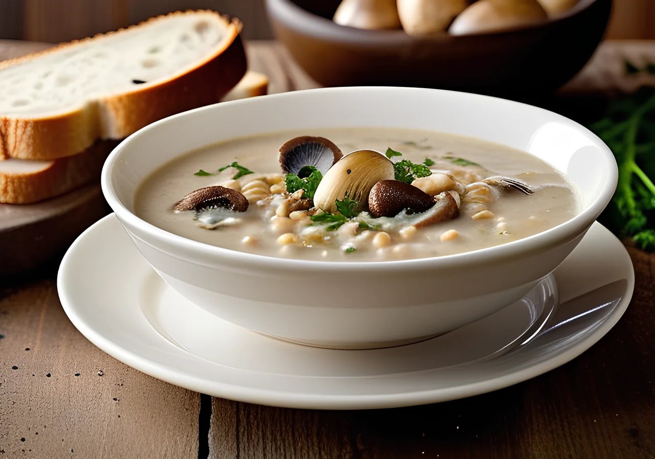 Barley Mushroom Soup