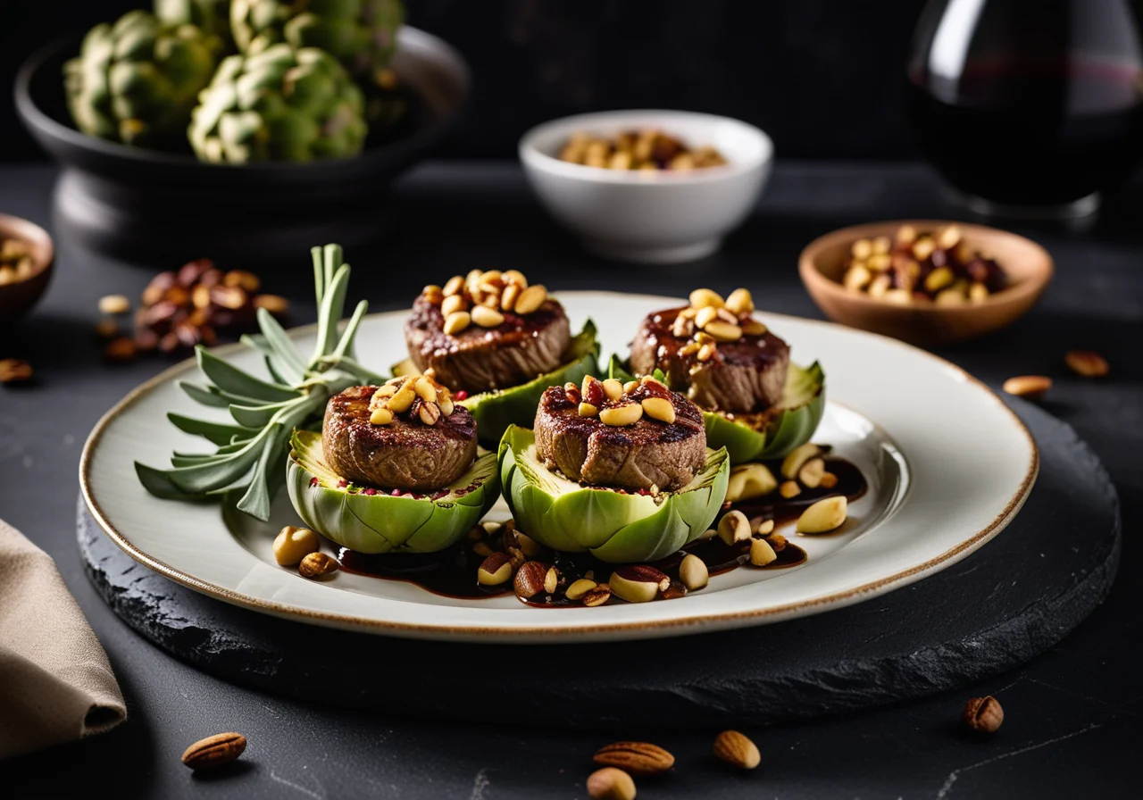 Stuffed Artichoke Hearts