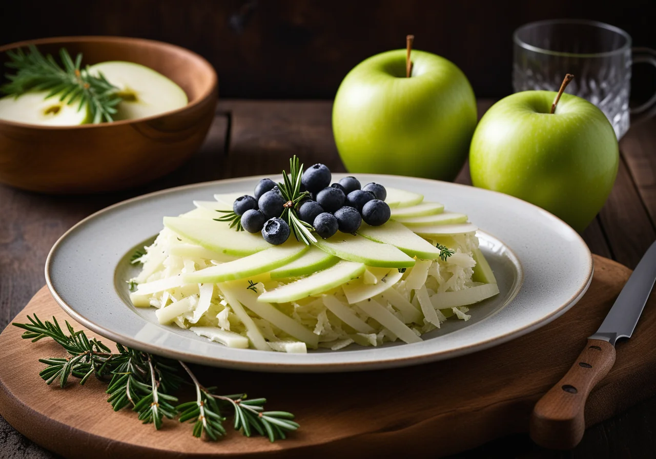 Kassler with Apple Sauerkraut