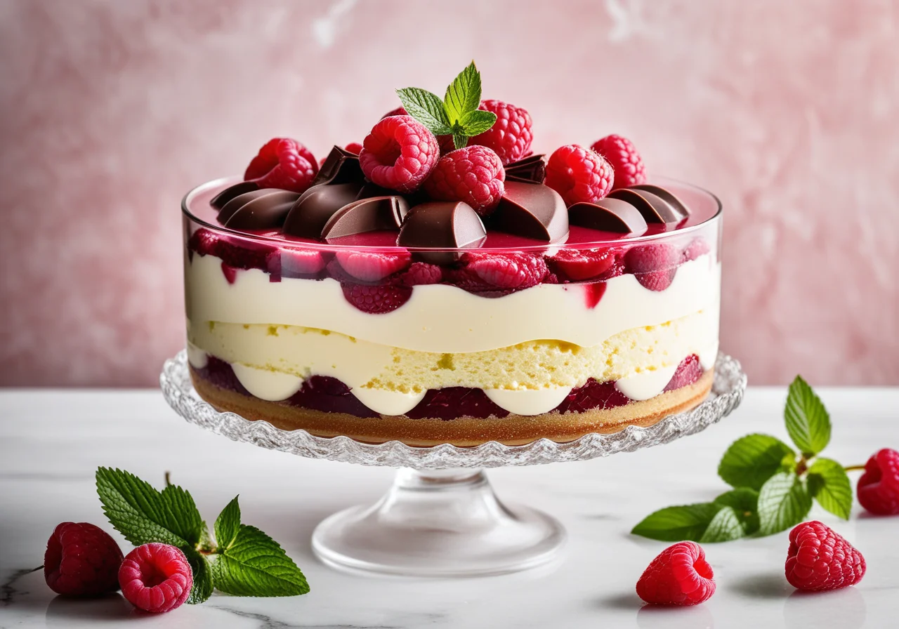 Raspberry Trifle