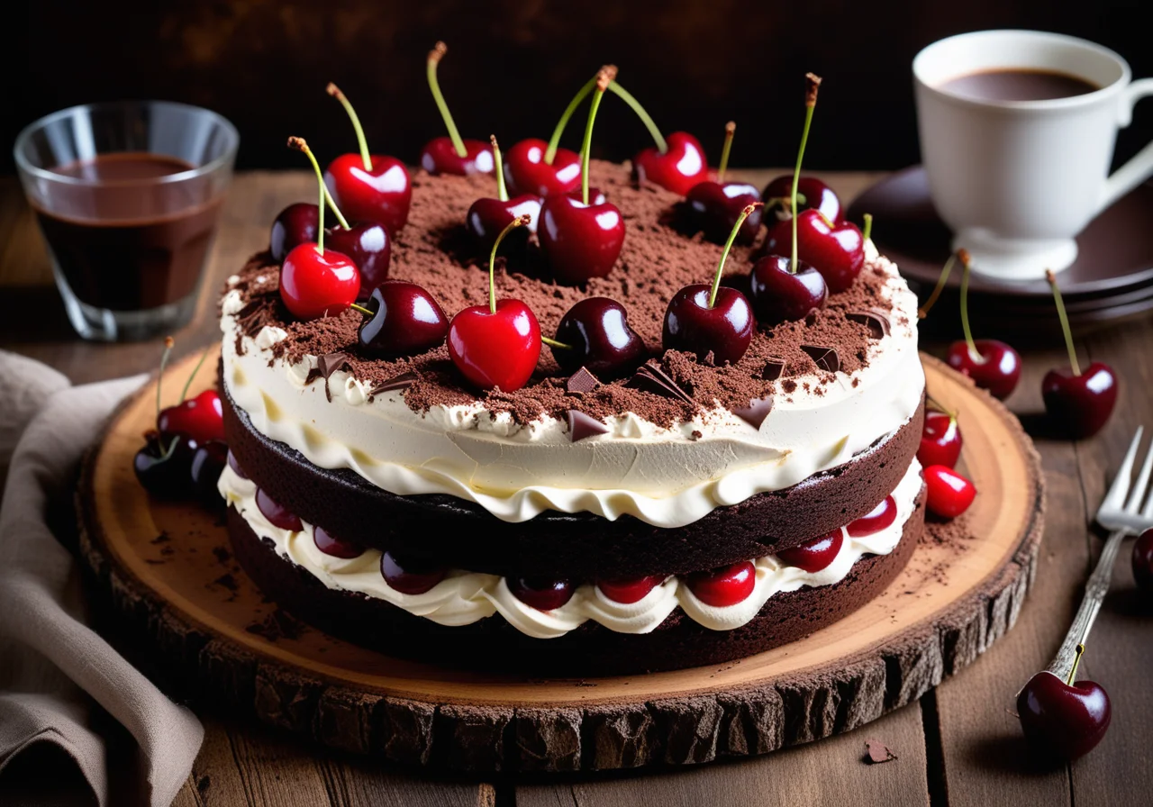 Schwarzwälder Kirschkuchen